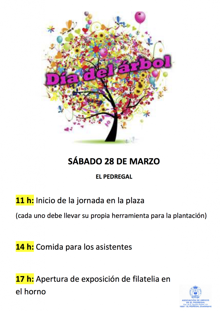 CARTEL DÍA DEL ÁRBOL